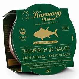 Harmony Cat Deluxe Cup Kitten Thunfisch in Sauce Immun-Boost & Care