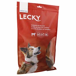 Lecky Kalbsöhrli mit Muschel Hundesnack